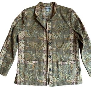 Vintage Koret bohemian tapestry jacket